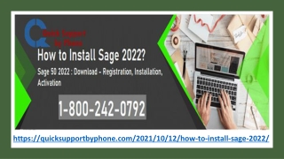 Sage 50 support chat 1-800-242-0792, How to Install Sage 2022