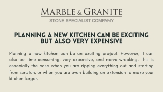 Planning A New Kitchen Can Be Exciting But Also Very Expensive