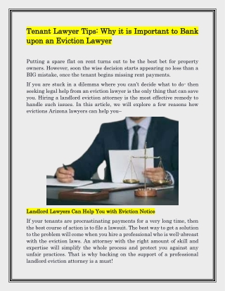 Get Emergency Eviction Services in Arizona