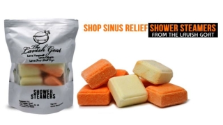 Shop Sinus Relief Shower Steamers from The Lavish Goat