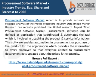Procurement Software Market
