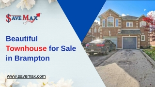Beautiful Townhouse for Sale in Brampton