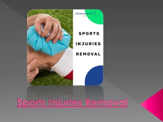 Begin Your Correct & Fast Treatment With Sports Injuries Removal
