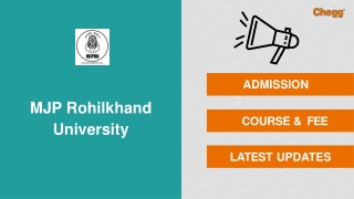 M J P Rohilkhand University - [MIPRU], Bareilly