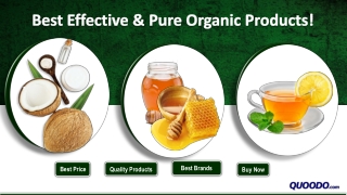 Best effective organic products
