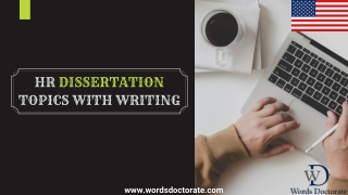 HR Dissertation Topics WIth Writing - Words Doctorate