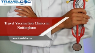 Travel Vaccination Clinics in Nottingham