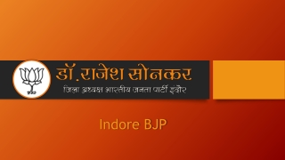 INDORE BJP