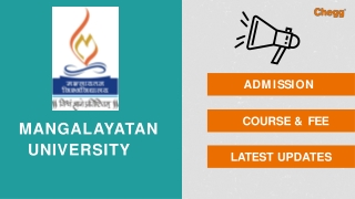 Mangalayatan University - [MU], Aligarh