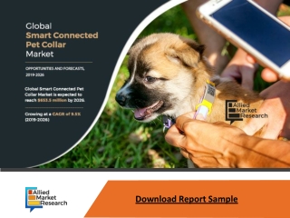 Global Smart Connected Pet Collar Market Expected to Reach $653.5 Million by 202