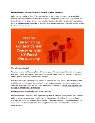 Need to prioritize inbound call centers in contact centers