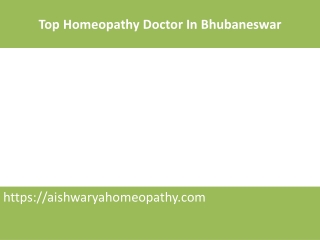 Homeopathy Clinic Bhubaneswar Odisha