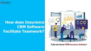 Improving Teamwork via Insurance CRM Software