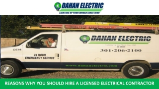 Reasons Why you Should Hire a Licensed Electrical Contractor