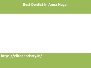 dental clinic in anna nagar west