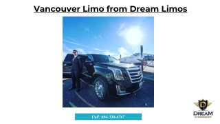 Vancouver Limo from Dream Limos