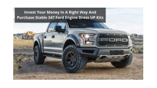 Invest Your Money In A Right Way And Purchase Stable 347 Ford Engine Dress UP Kits