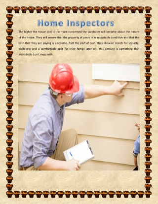 Home Inspectors