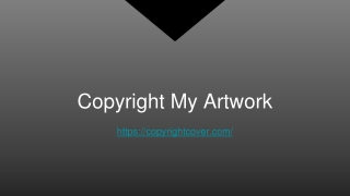 Copyright My Artwork | CopyRight Cover