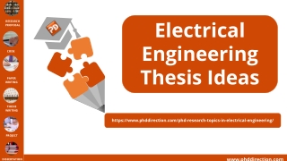 Electrical Engineering Thesis Ideas