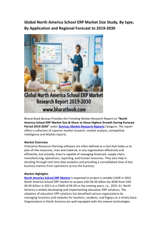 Global North America School ERP Market Research Report 2019-2030
