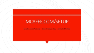 mcafee.com/activate