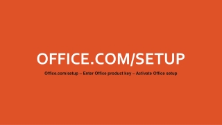 office.com/setup