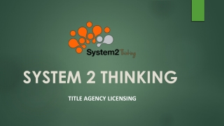 SYSTEM 2 THINKING NOV 2 WEEK