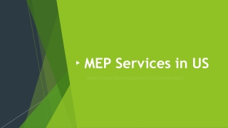 MEP Services in US