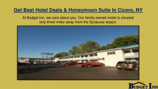 Get Best Hotel Deals & Honeymoon Suite In Cicero, NY