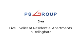 Jiva- Live Livelier at Residential Apartments in Beliaghata