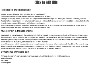 Buy soma 500mg online