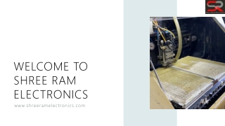 Acquire  the Best PCB Manufacturer |Shree Ram Electronics