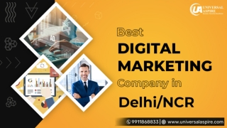 Digital Marketing Service Delhi NCR - Universalaspire