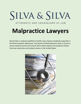 Malpractice Lawyers