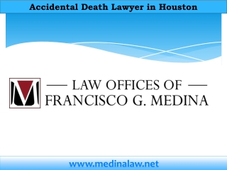 Accidental Death Lawyer in Houston