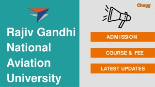 Rajiv Gandhi National Aviation University - [RGNAU], Fursatganj
