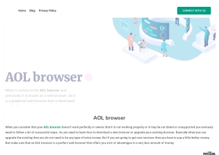 Aol Browser