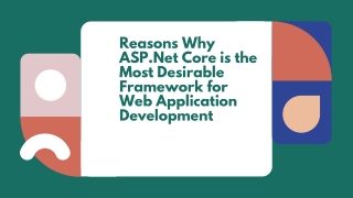 Reasons Why ASP.Net Core is the Most for Web Application Development