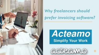 Why freelancers should prefer invoicing software