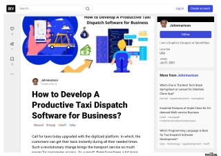 How to Develop A Productive Taxi Dispatch Software for Business?