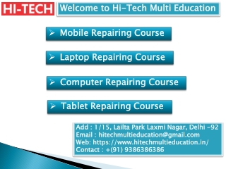 Mobile repairing course in Delhi