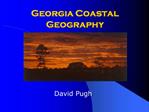 Georgia Coastal Geography