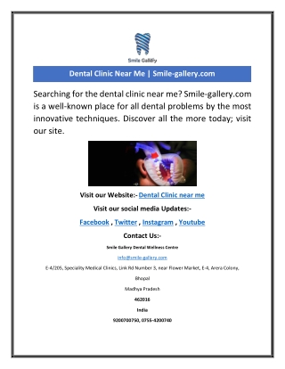 Dental Clinic Near Me | Smile-gallery.com