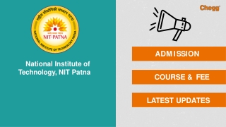 National Institute of Technology - [NITP], Patna