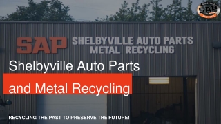 Shelbyville Auto Parts and Metal Recycling