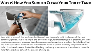 Why & How You Should Clean Your Toilet Tank by Rooter Hero Plumbing