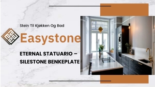 ETERNAL STATUARIO – SILESTONE BENKEPLATE