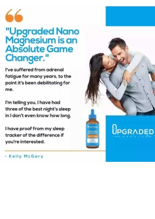 Upgraded Magnesium-Constantly Tired? Restless Sleep?