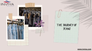 The Journey of Jeans